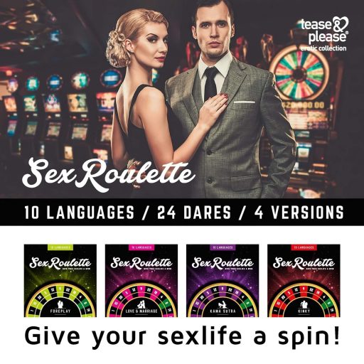 tease & please - Sex Roulette Kinky – Erotikus Rulett Társasjáték Pároknak