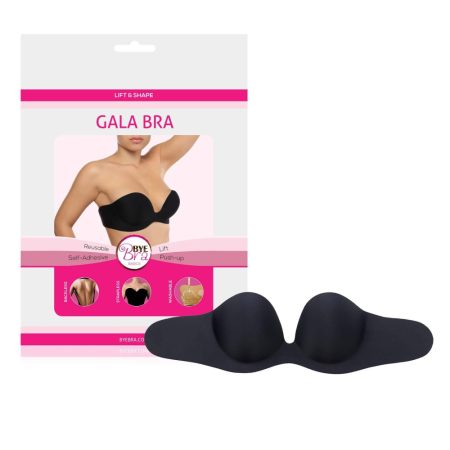 / Bye Bra Gala C - rejtett Push-up melltartó (fekete)