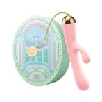   ZALO Ichigo Rabbit - akkus, luxus, csiklókaros vízálló vibrátor (pink)