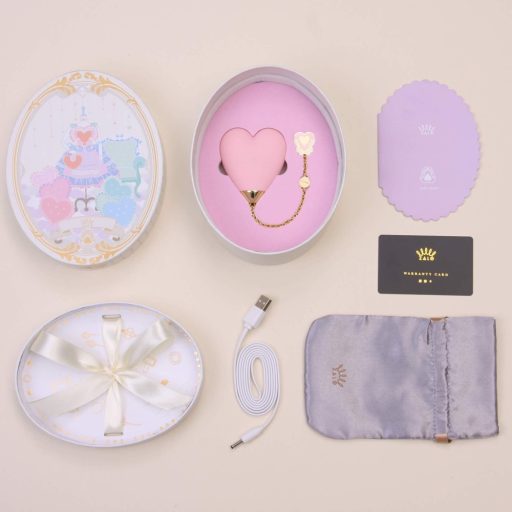 / ZALO Baby Heart - okos vízálló csikló vibrátor (viola)