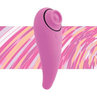   FEELZTOYS Femmegasm - akkus 2in1 csikló vibrátor, csiklóizgató (pink)