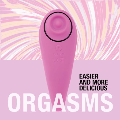 FEELZTOYS Femmegasm - akkus 2in1 csikló vibrátor, csiklóizgató (pink)