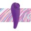 FEELZTOYS Femmegasm - akkus 2in1 csikló vibrátor, csiklóizgató (lila)