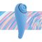 FEELZTOYS Femmegasm - akkus 2in1 csikló vibrátor (kék)