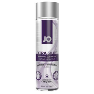   System JO Xtra Silky - szilikonos síkosító E-Vitaminnal (120 ml)