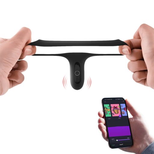 Magic Motion Rise - App-vezérelt vibrációs péniszgyűrű (fekete)