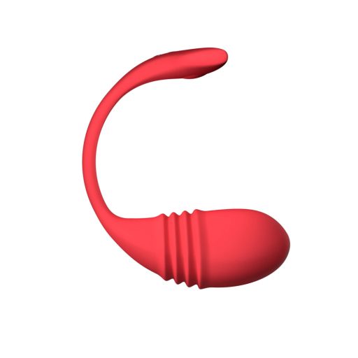 Lovense Vulse - hordható App-vezérelt lökő vibrációs tojás (piros)
