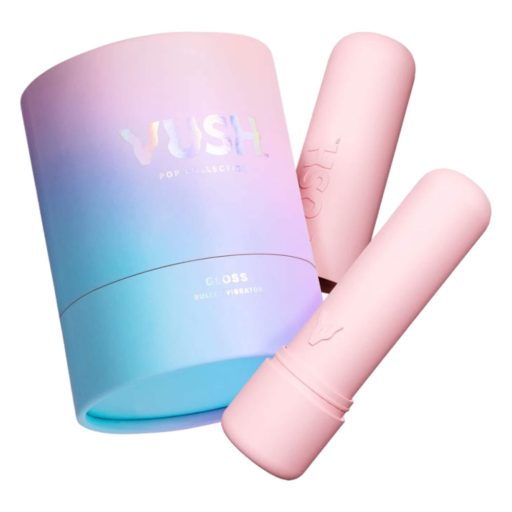 Vush Pop Gloss - akkus, vízálló mini vibrátor (pink)