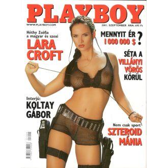 Playboy magazin 2001. Szeptember