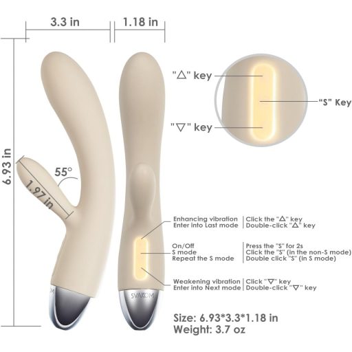 Svakom Lorna lila vibrátor